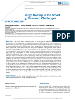 A Survey On Energy Trading in The Smart Grid Taxon