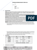 Programacion Anual - Ciencias Sociales