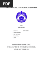 Download Makalah Spektroskopi Atomik Dan Molekuler by Fransisca Hernanto SN73092177 doc pdf