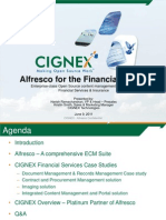 Alfresco for Finance Sector