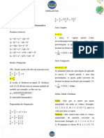 Fórmulas Matemática ENEM