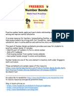 MathWorksheetsGradeK2NumberBondsMathfactPracticeProblemSolving 2