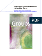 PDF Groups Process and Practice Marianne Schneider Corey Ebook Full Chapter