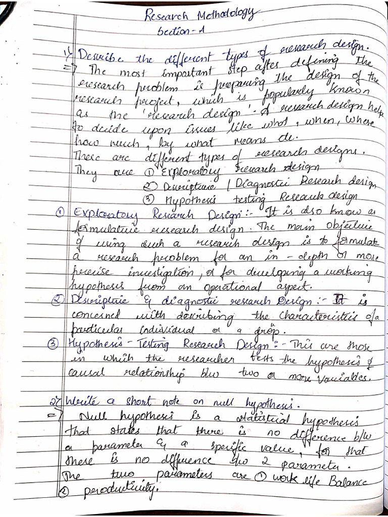 Research Methodology | PDF