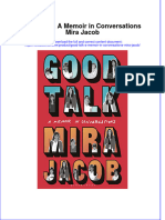 Download pdf Good Talk A Memoir In Conversations Mira Jacob ebook full chapter 