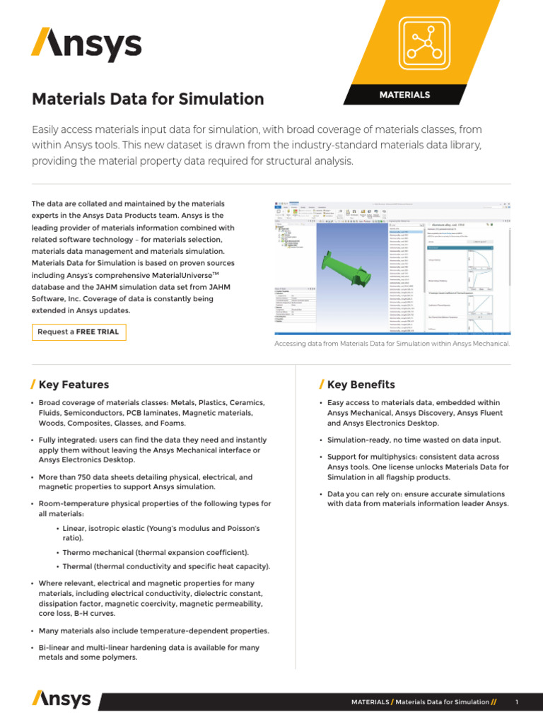 Materials Data Simulation | PDF | Simulation | Composite Material
