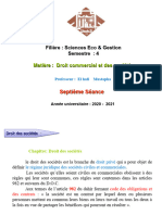 Droit Des Sociétés S 4 Econmie 2022