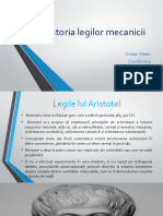 Istoria legilor mecanicii