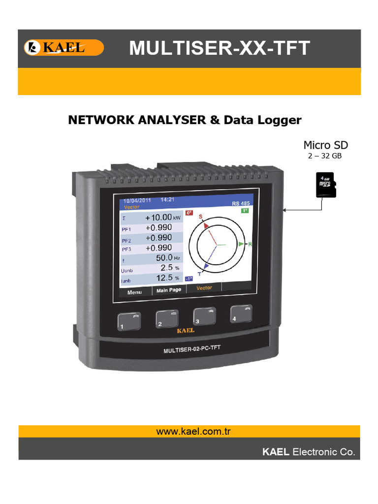 Multiser-05-PC-TFT User Manual | PDF | Ac Power | Mains Electricity