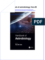 Textbook Handbook of Astrobiology Vera M Ebook All Chapter PDF