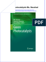 PDF Green Photocatalysts Mu Naushad Ebook Full Chapter