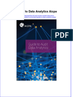 PDF Guide To Data Analytics Aicpa Ebook Full Chapter