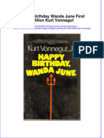Download textbook Happy Birthday Wanda June First Edition Kurt Vonnegut ebook all chapter pdf 