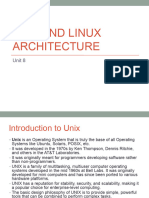 Unix-Linux Architecture