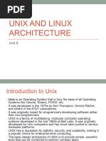 Unix-Linux Architecture