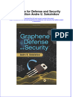 Download textbook Graphene For Defense And Security First Edition Andre U Sokolnikov ebook all chapter pdf 