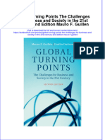 Full Chapter Global Turning Points The Challenges For Business and Society in The 21St Century 2Nd Edition Mauro F Guillen PDF