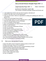 CBSE Class 9 Social Science Sample Paper SET 2