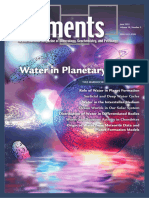 Water in Planetary Bodies