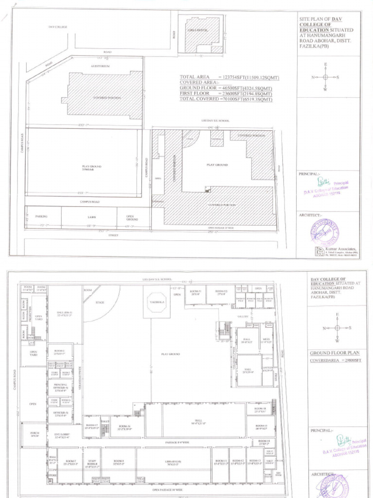 Site Plan and Building Plan | PDF