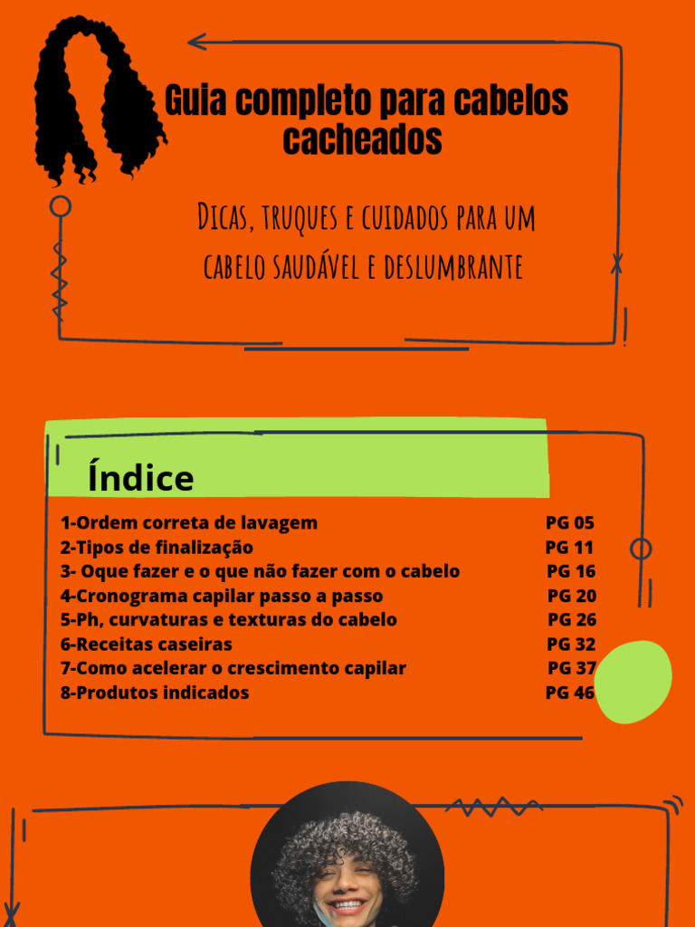 Guia Completo para Cabelos Cacheados | PDF | Cabelo | Ph