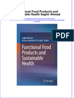 Full Chapter Functional Food Products and Sustainable Health Saghir Ahmad PDF