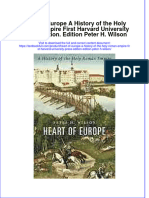 PDF Heart of Europe A History of The Holy Roman Empire First Harvard University Press Edition Edition Peter H Wilson Ebook Full Chapter