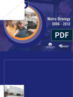 Metro Strategy 2006-2012: Increasing Public Transport Patronage