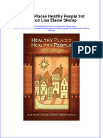 Textbook Healthy Places Healthy People 3Rd Edition Lisa Elaine Skemp Ebook All Chapter PDF