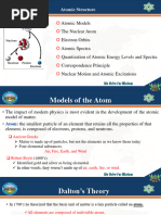 Atomic Structure Short Notes | PDF | Atomic Orbital | Energy Level