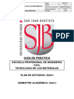 Guía de Práctica TECNOLOGIA DE LOS MATERIALES