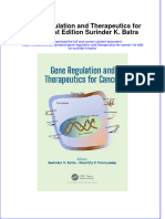 Download full chapter Gene Regulation And Therapeutics For Cancer 1St Edition Surinder K Batra pdf docx