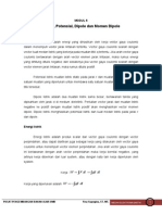 Energi, Potensial, Dipole Dan Momen Dipole: Modul 5