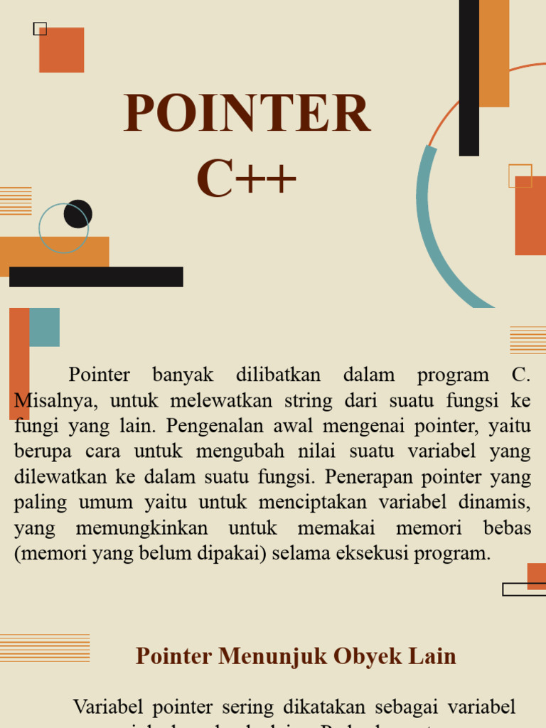Panduan Lengkap tentang Pointer C++ | PDF