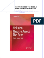 Download textbook Hokkien Theatre Across The Seas A Socio Cultural Study Caroline Chia ebook all chapter pdf 