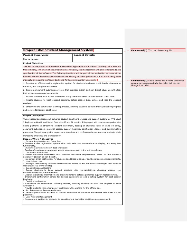 Final Project Proposal | PDF | Application Software | Usability
