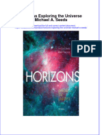 Download textbook Horizons Exploring The Universe Michael A Seeds ebook all chapter pdf 