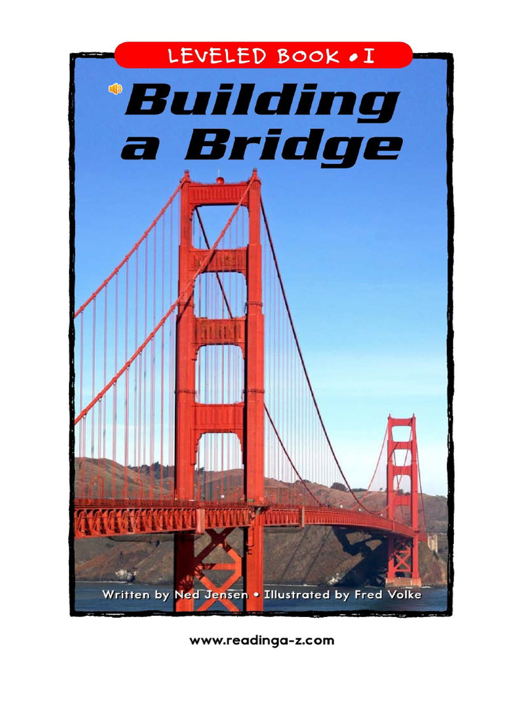 Building a bridge pdf