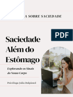 SACIEDADE ALÉM DO ESTÔMAGO