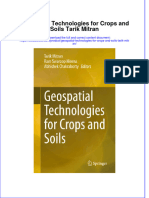 Full Chapter Geospatial Technologies For Crops and Soils Tarik Mitran PDF