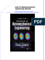 Download textbook Handbook Of Optomechanical Engineering Ahmad ebook all chapter pdf 