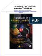 Download textbook Handbook Of Primary Care Ethics 1St Edition Andrew Papanikitas ebook all chapter pdf 