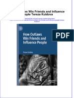 Download textbook How Outlaws Win Friends And Influence People Tereza Kuldova ebook all chapter pdf 
