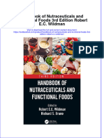 Full Chapter Handbook of Nutraceuticals and Functional Foods 3Rd Edition Robert E C Wildman PDF
