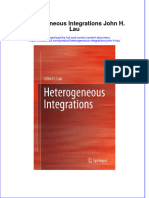 PDF Heterogeneous Integrations John H Lau Ebook Full Chapter