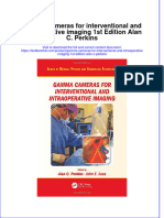 Textbook Gamma Cameras For Interventional and Intraoperative Imaging 1St Edition Alan C Perkins Ebook All Chapter PDF