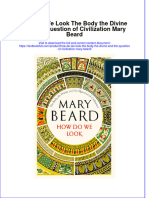Textbook How Do We Look The Body The Divine and The Question of Civilization Mary Beard Ebook All Chapter PDF