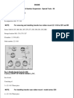 Engine & Gearbox Suspension - Special Tools