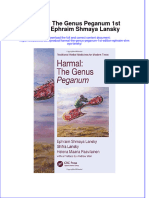 Download textbook Harmal The Genus Peganum 1St Edition Ephraim Shmaya Lansky ebook all chapter pdf 