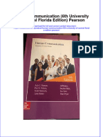 Download textbook Human Communication 6Th University Of Central Florida Edition Pearson ebook all chapter pdf 
